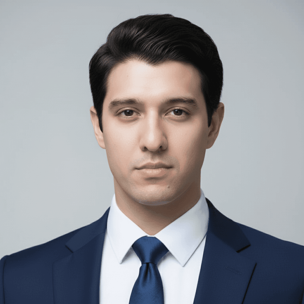 A.J. Minai original portrait