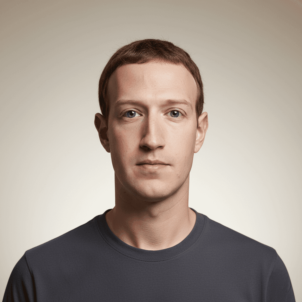 Mark Zuckerberg original portrait